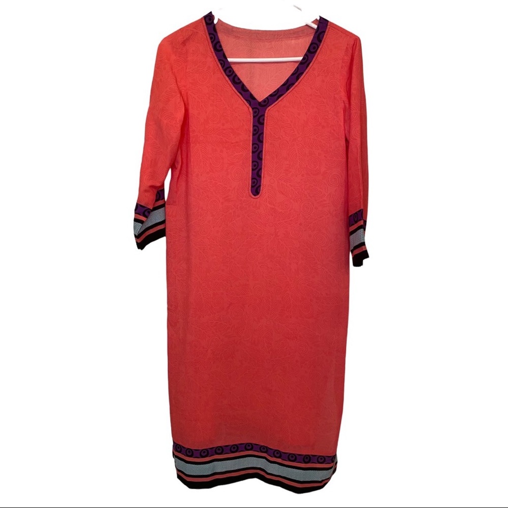 Pink & Purple Indian Salwar Kameez / Punjabi Dress
